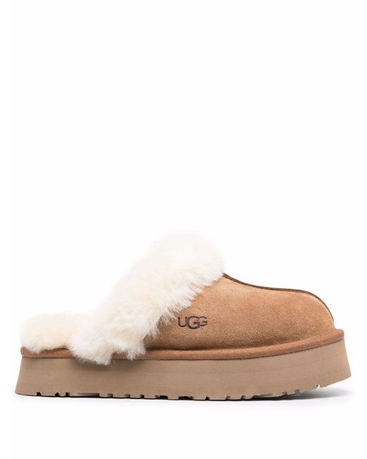 Ugg Disquette suede slippers