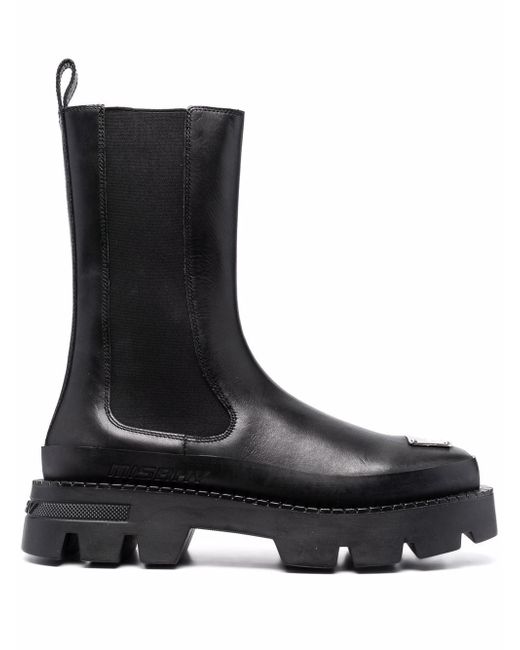 Misbhv ridged-sole boots