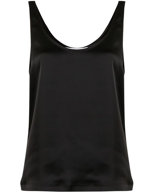 In The Mood For Love satin-finish tank top