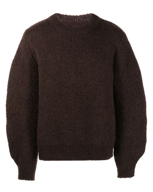 Jil Sander chunky-knit long-sleeved sweater