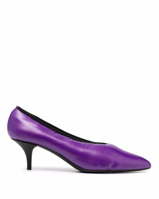 Marni pointed-toe leather pumps