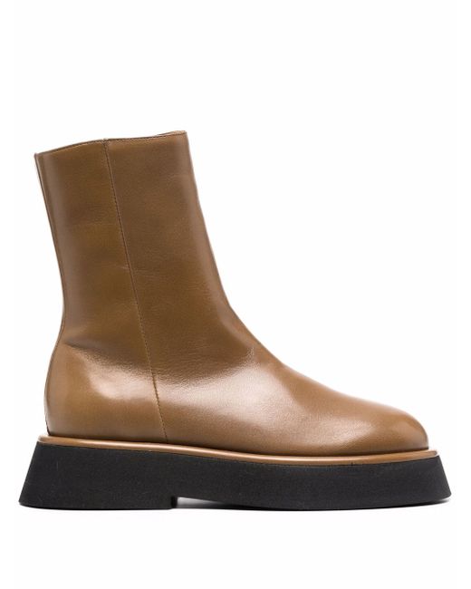 Wandler zip-up leather boots