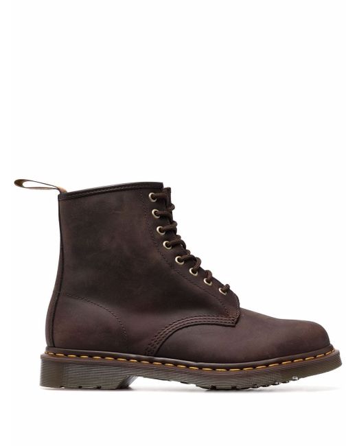 Dr. Martens lace-up ankle-length boots