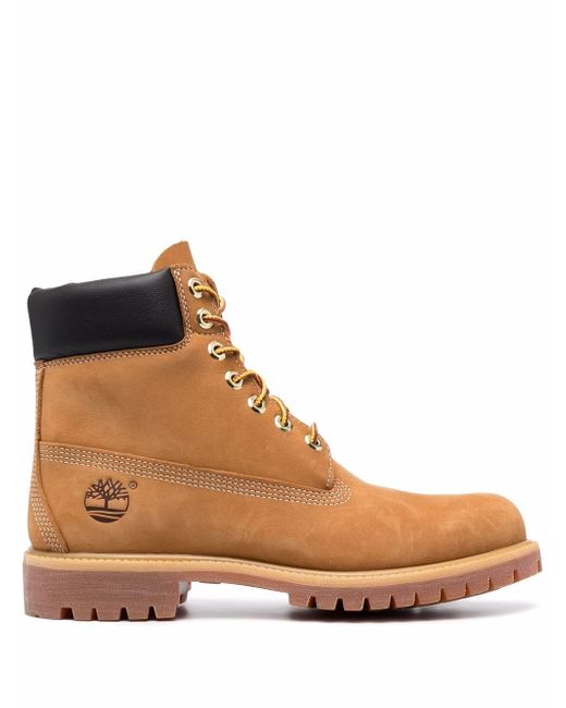 Timberland lace-up suede boots