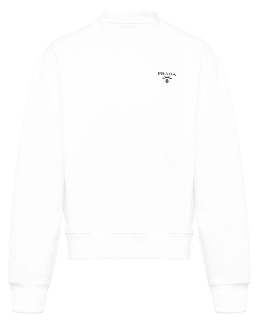 Prada logo-print sweatshirt