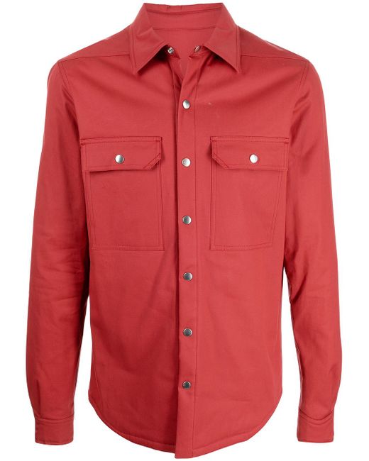 Rick Owens long-sleeved shirt jacket