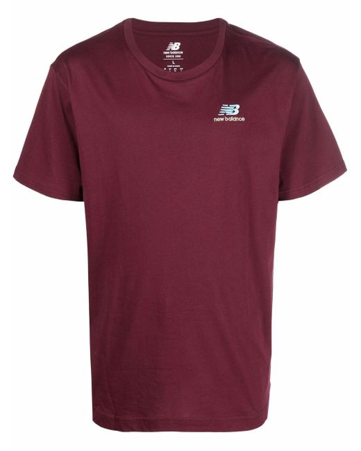 New Balance logo-print short-sleeved T-shirt