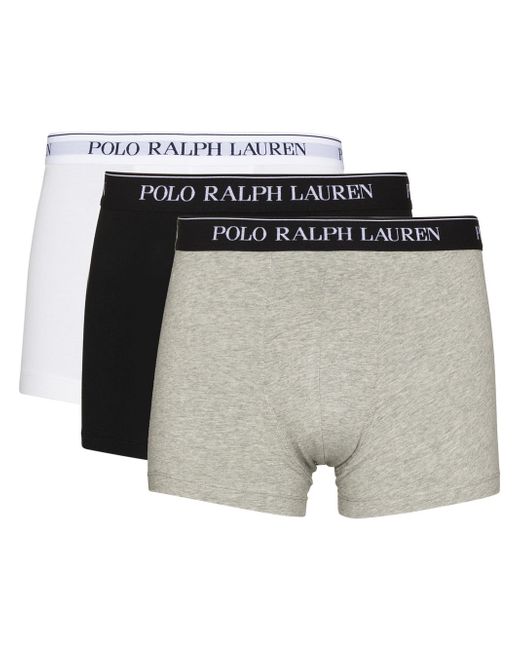 Polo Ralph Lauren pack of 3 logo waistband briefs