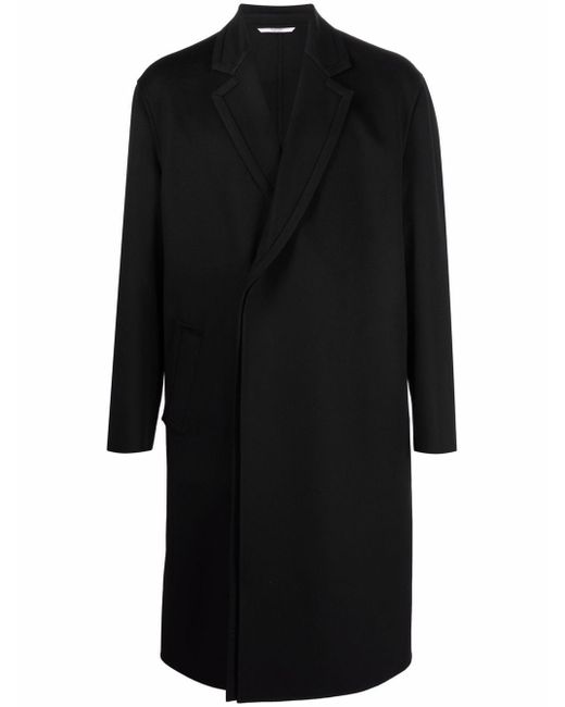 Valentino single-breasted midi coat