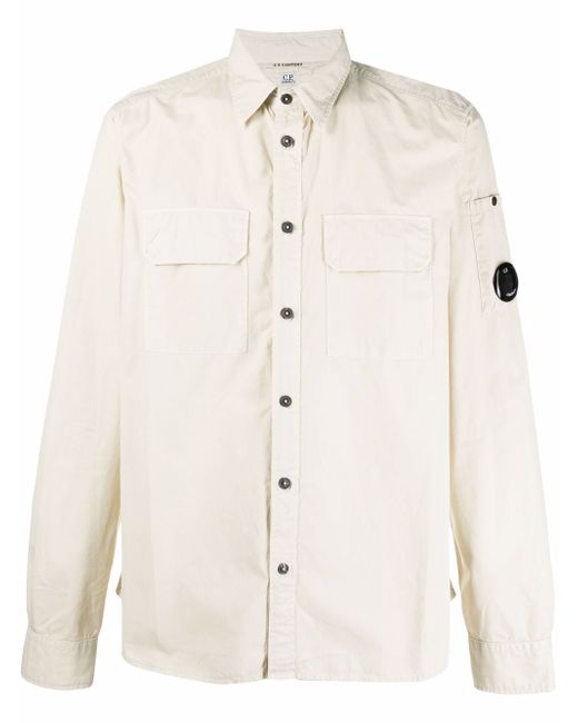 CP Company chest-pocket long-sleeve shirt