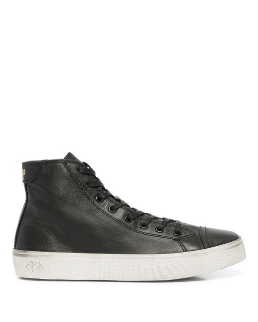 Koio Court distressed-effect high-top sneakers