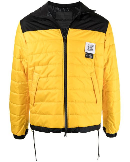 Fumito Ganryu colour-block puffer jacket