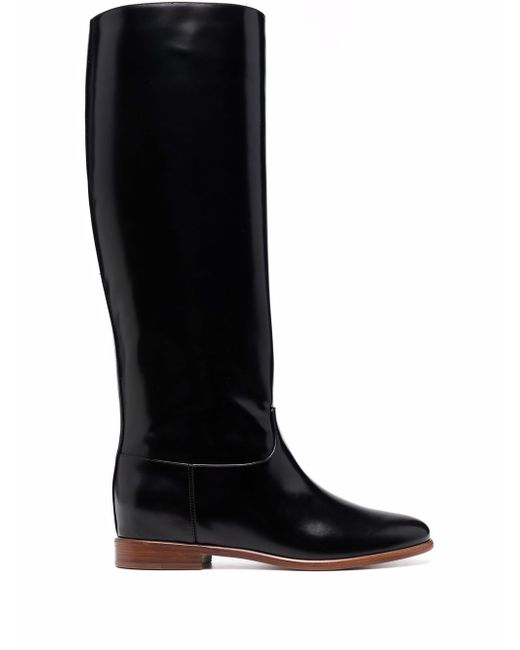 Gabriela Hearst knee-high leather boots