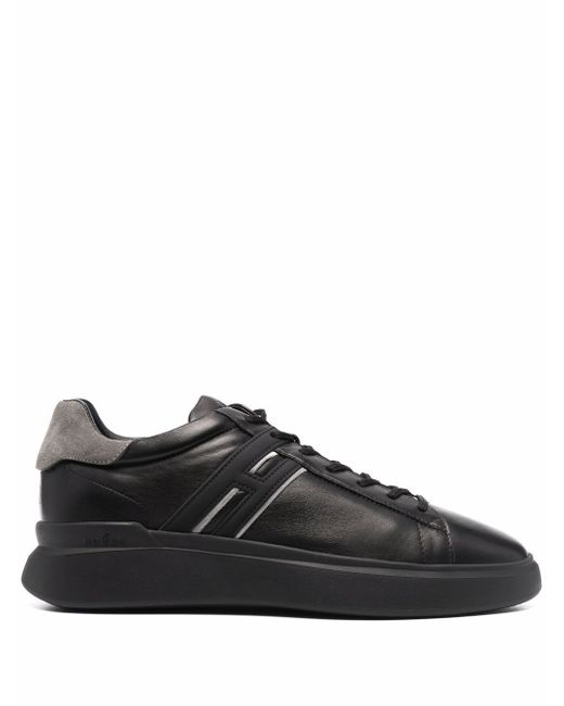 Hogan low-top lace-up trainers
