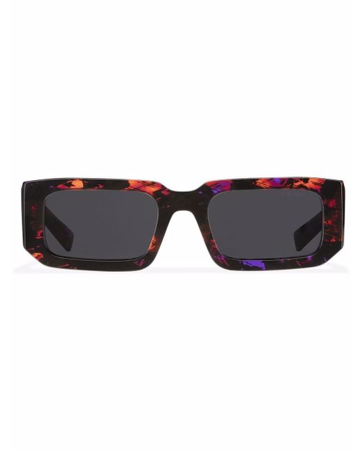 Prada Symbole rectangle frame sunglasses