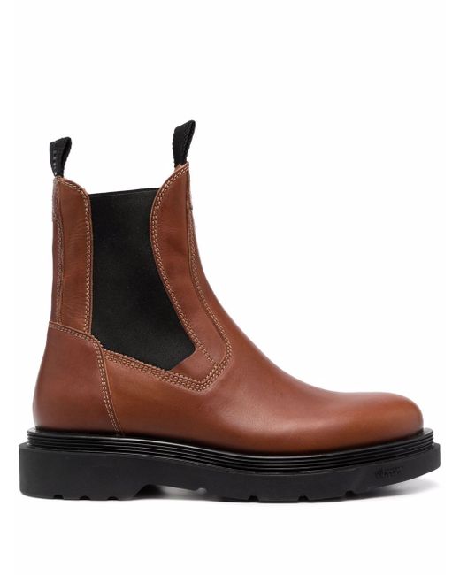 Buttero® leather chelsea boots
