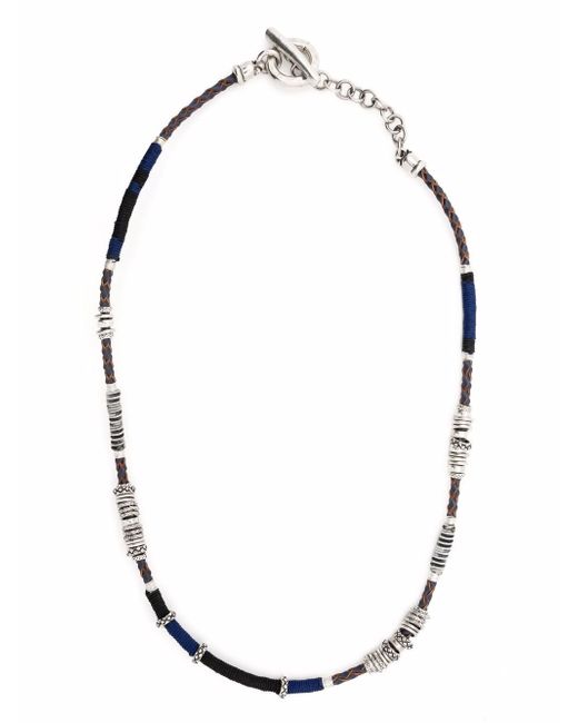 Gas Bijoux Marceau braided leather necklace