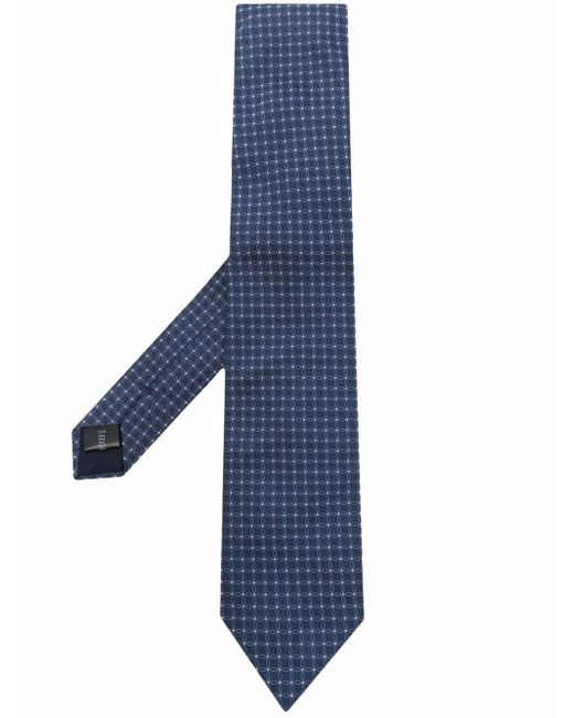 Pal Zileri pointed silk tie