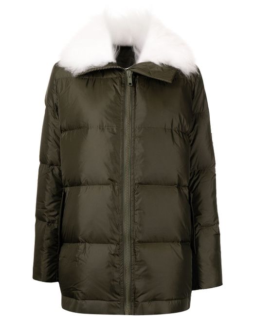 Yves Salomon Army zipped padded coat