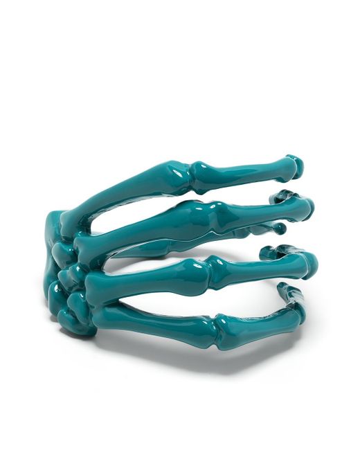 Raf Simons skeleton hand bracelet