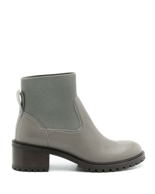 Sarah Chofakian leather Melrose boots