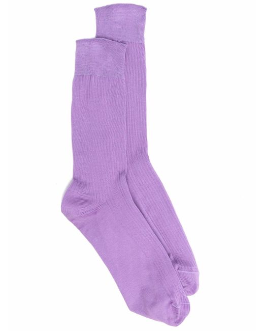 Mackintosh Pembroke ribbed-knit socks