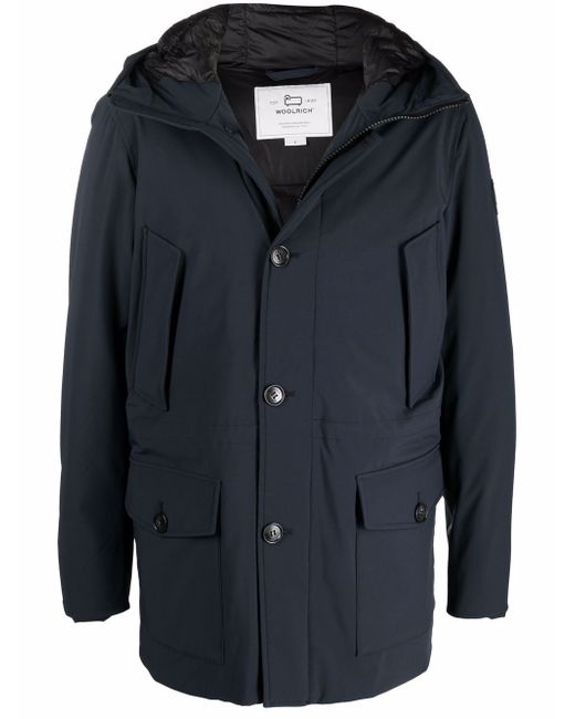 Woolrich hooded feather-down padded jacket