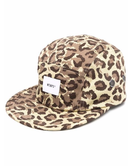 Wtaps leopard-print baseball cap