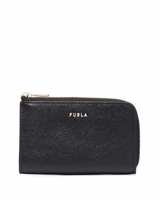 Furla zipped leather purse