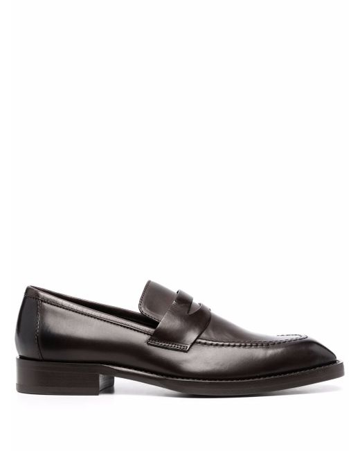 Paul Smith square toe loafers