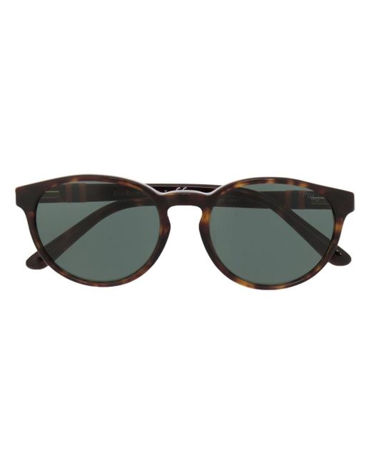 Polo Ralph Lauren logo round-frame sunglasses