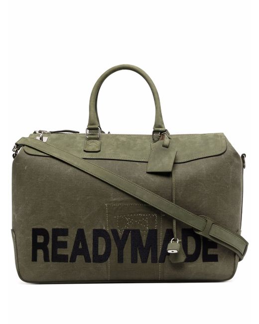 Readymade logo-print gym bag