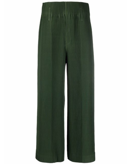 Homme Pliss Issey Miyake pleated wide-leg trousers