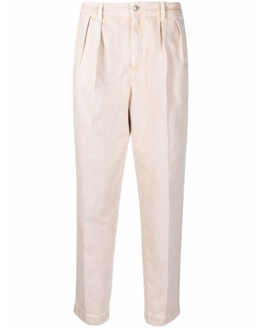 Isabel Marant cotton straight-leg trousers