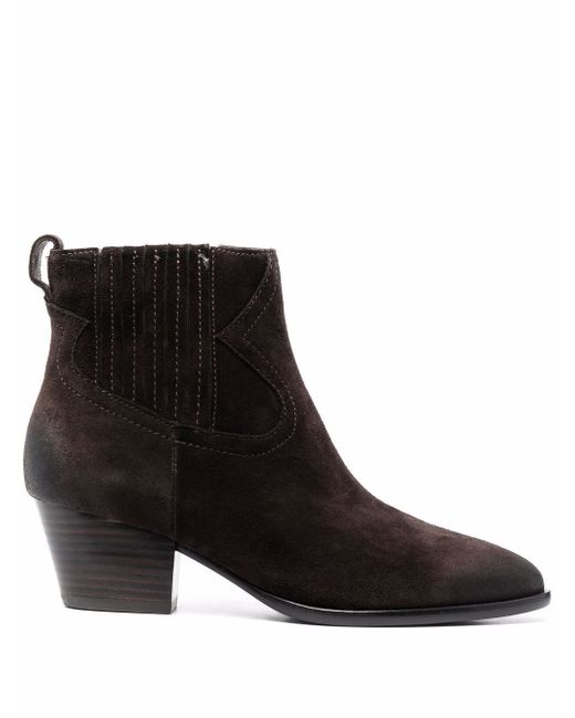 Ash Harper leather ankle boots
