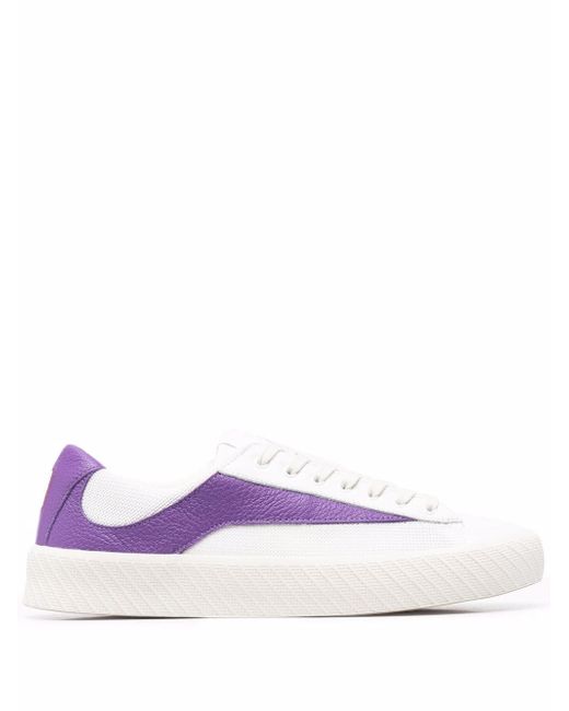 by FAR panelled lace-up sneakers