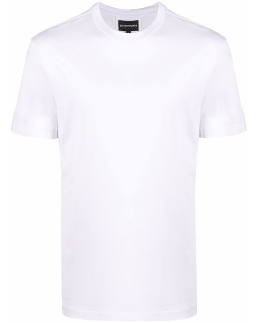 Emporio Armani logo-patch short-sleeve T-shirt