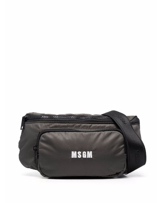 Msgm logo belt bag