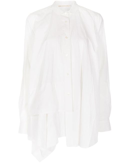 Forme D'expression layered-look oversized shirt