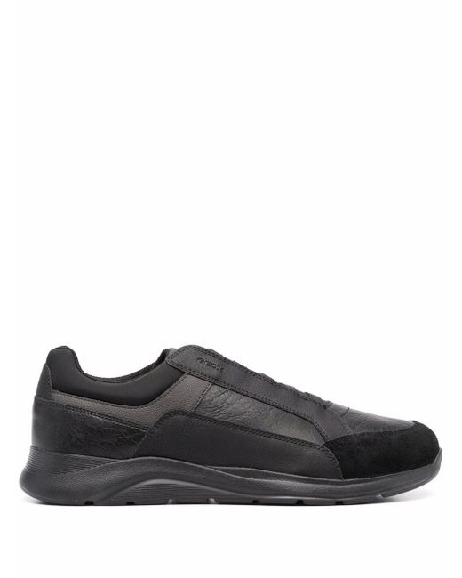 Geox leather low-top sneakers