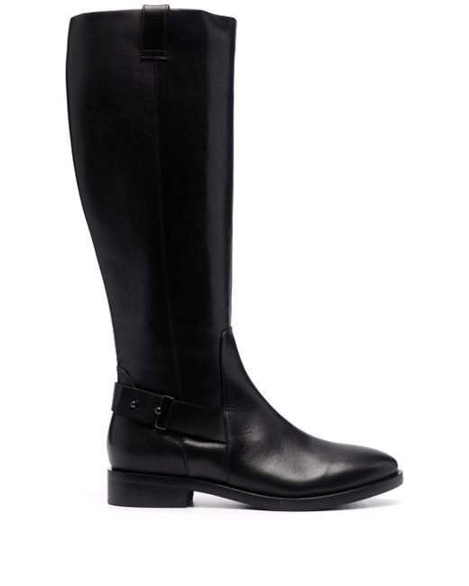 Geox leather knee-high boots