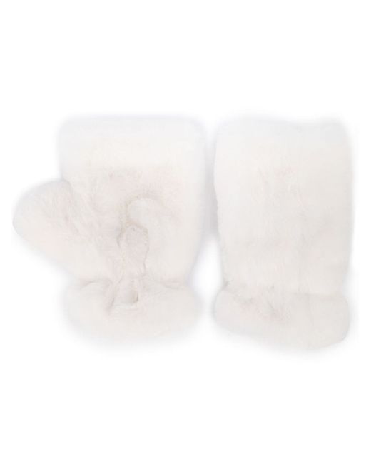 Apparis faux-fur gloves