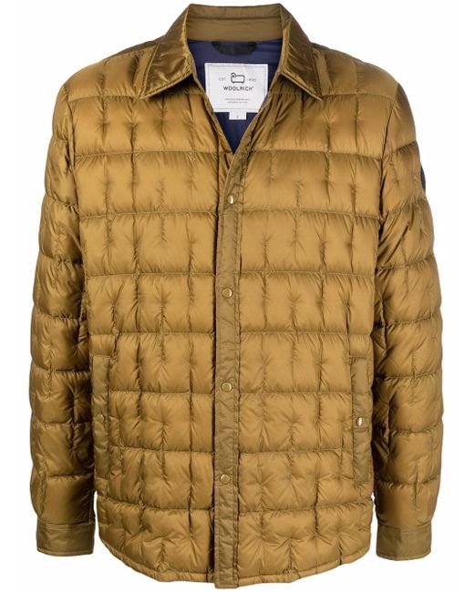 Woolrich Deepsix quilted overshirt jacket