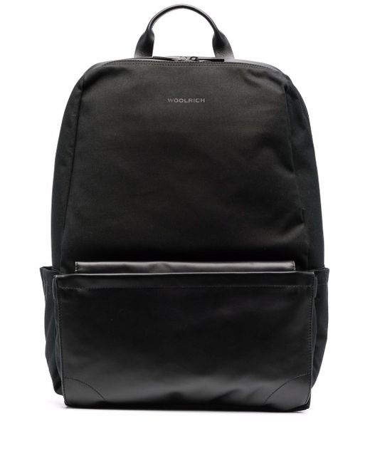 Woolrich panelled zip-up backpack