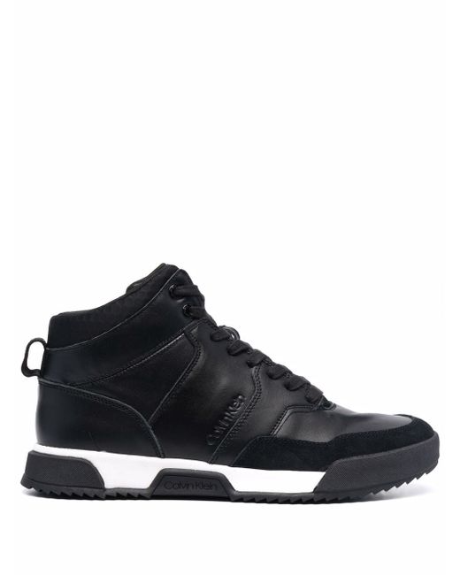 Calvin Klein lace-up high-top sneakers