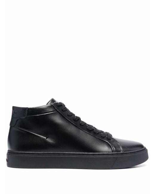 Calvin Klein lace-up leather sneakers