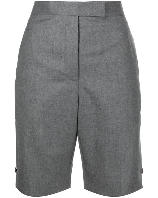 Thom Browne tailored high-waist shorts