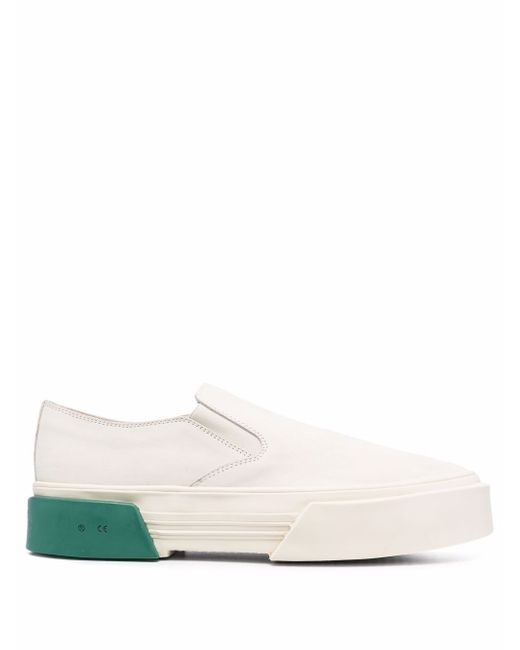 Oamc round-toe low-top sneakers