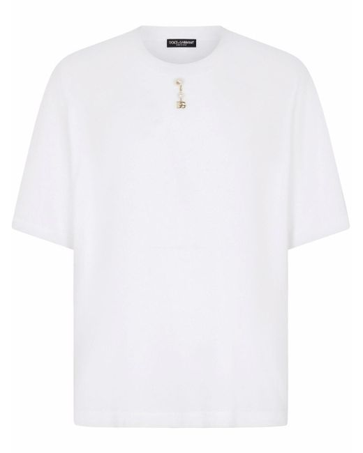 Dolce & Gabbana logo-plaque short-sleeve T-shirt