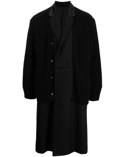 Undercover oversized double-breasted coat